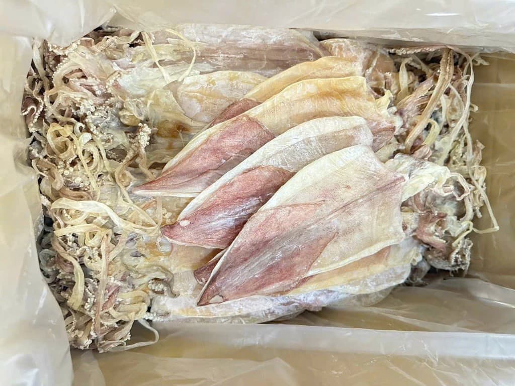 Mực khô Nha Trang - hải sản Nha Trang TaTa