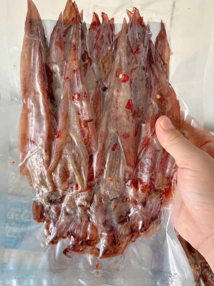 Mực mắm nhỉ Nha Trang - hải sản Nha Trang TaTa